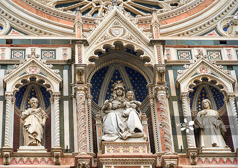 佛罗伦萨圣母百花大教堂，意大利旅行图片素材