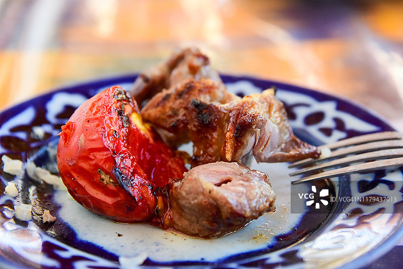 乌兹别克烤肉图片素材