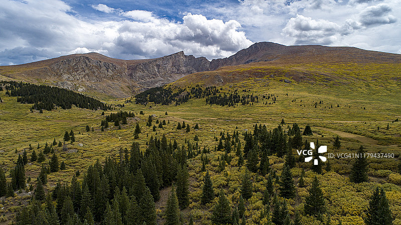 埃文斯山荒野保护区图片素材