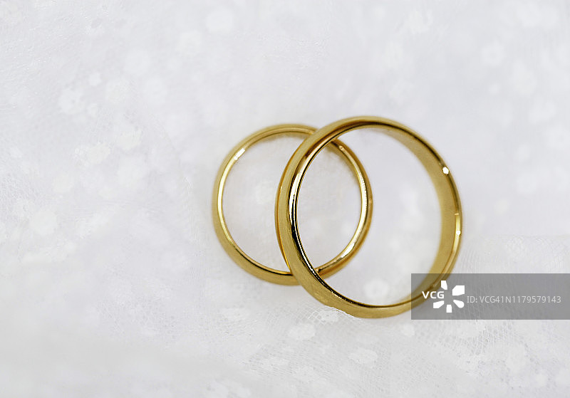 结婚戒指特写图片素材