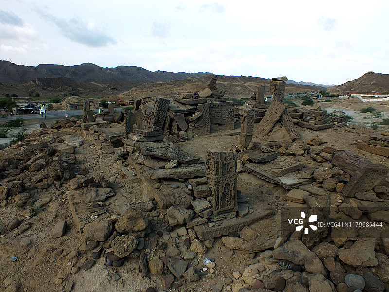 穆罕默德·本·卡西姆战士的墓地图片素材