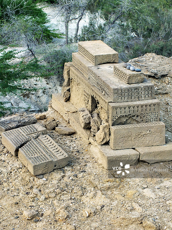 穆罕默德·本·卡西姆战士的墓地图片素材