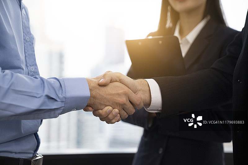 商人握手图片素材