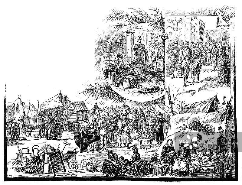 19世纪街景图片素材