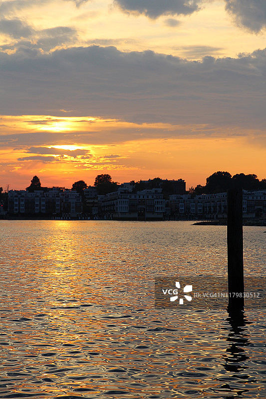 巴尔的摩港口图片素材