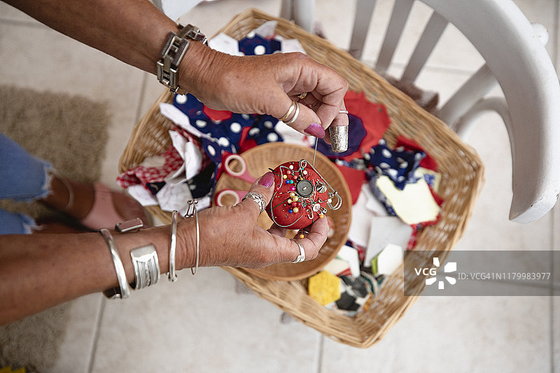 针插和缝纫材料图片素材