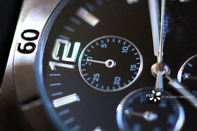 精致腕表特写图片素材