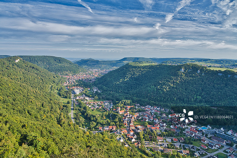 德国巴登-符腾堡州的利希滕斯坦图片素材