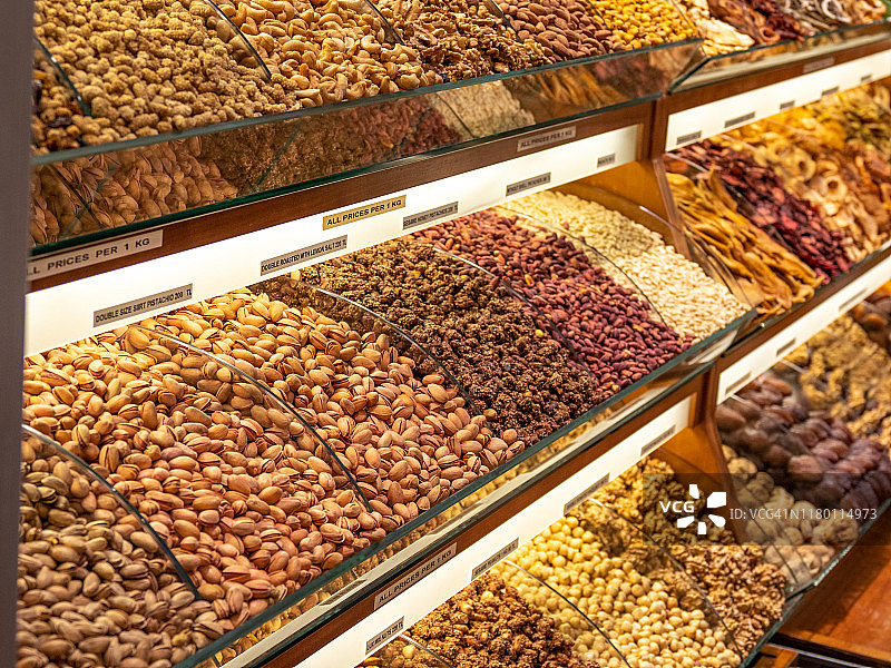 干燥的坚果图片素材