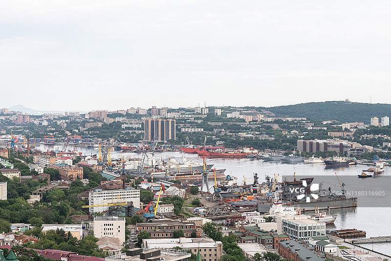 俄罗斯符拉迪沃斯托克城市风光图片素材