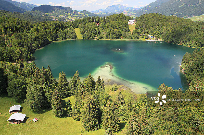 奥伯斯多夫弗莱贝格湖图片素材