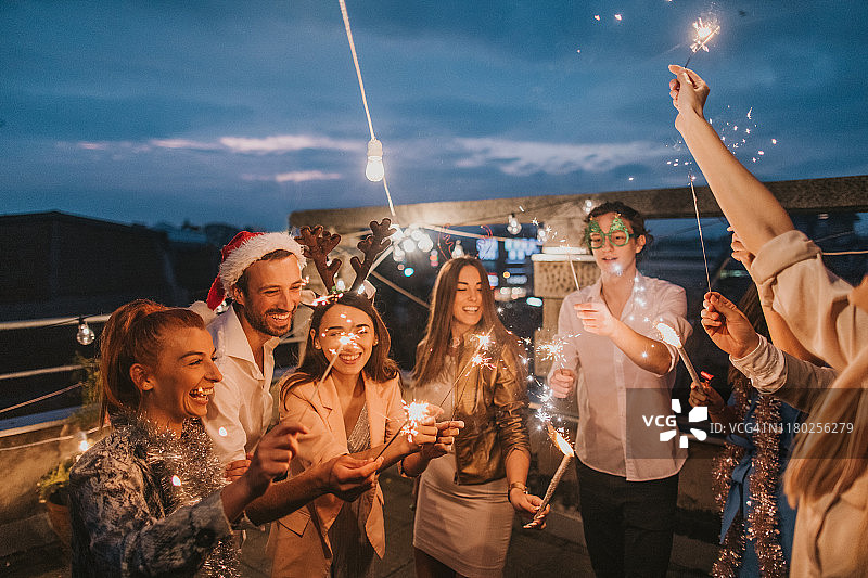 闪耀新年图片素材