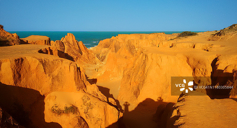 卡诺阿奎布拉达海滩悬崖图片素材