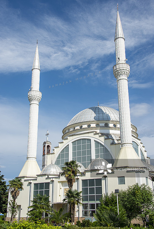 阿尔巴尼亚斯库台阿布贝克尔清真寺图片素材