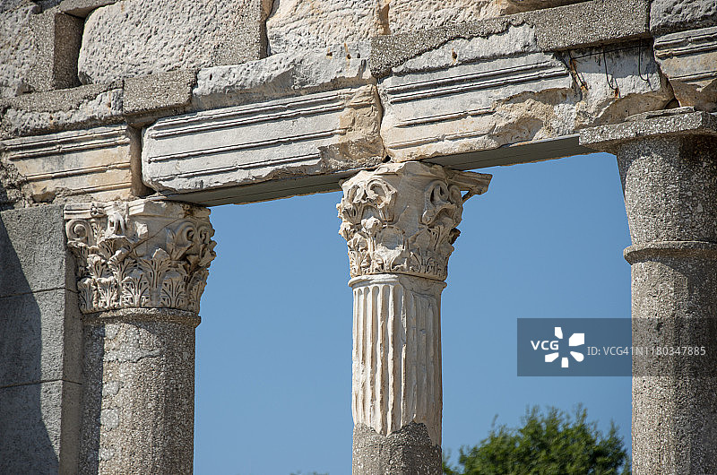 阿尔巴尼亚阿波罗尼亚古城遗址图片素材