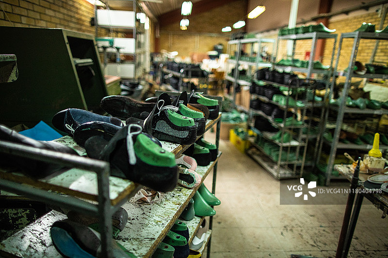 本地鞋厂内部图片素材