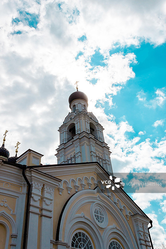 弗拉基米尔地区基尔扎奇女子修道院的报喜大教堂图片素材