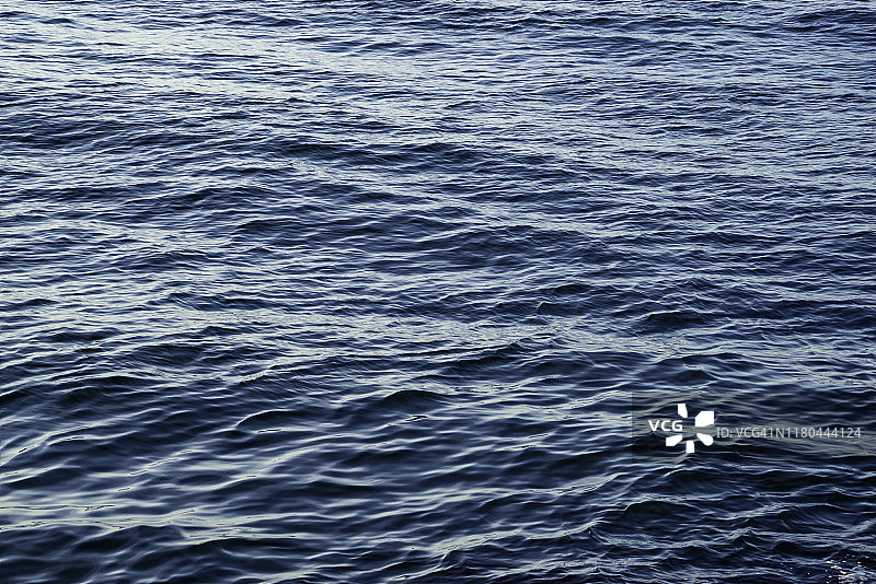 地平线云景海洋图片素材