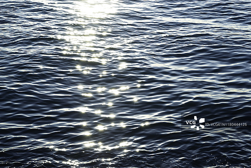 地平线云景海洋图片素材