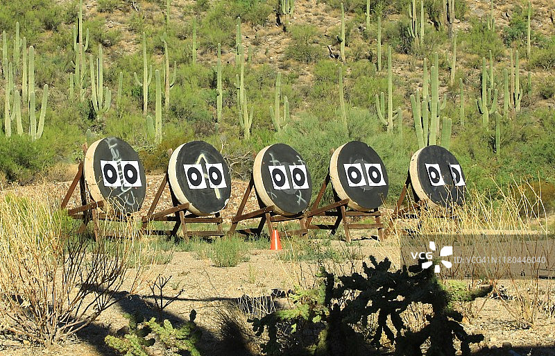 射箭靶三脚架图片素材