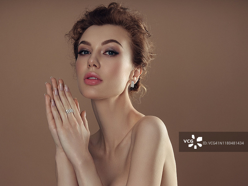 漂亮的女人图片素材