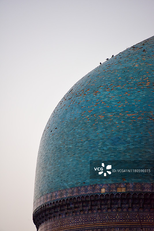 比比哈努姆清真寺穹顶图片素材