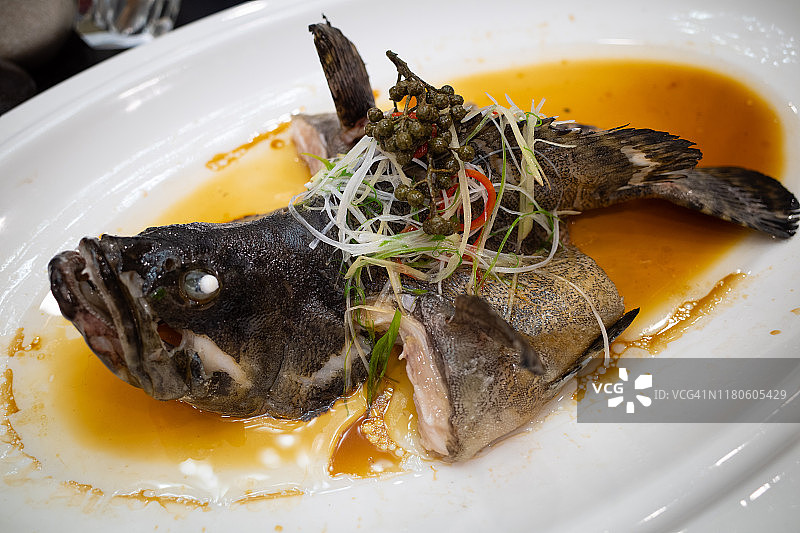 红烧老虎斑图片素材