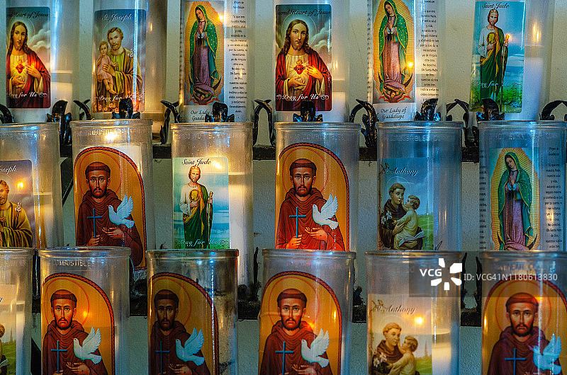 天主教宗教蜡烛图片素材