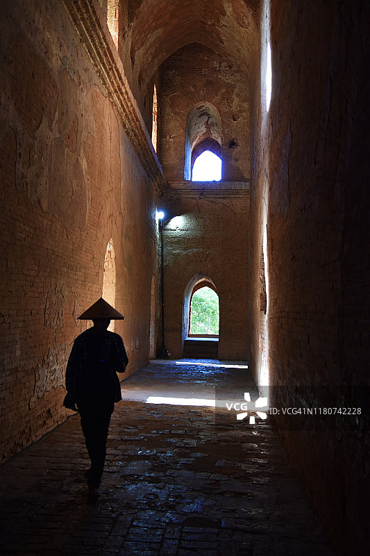 缅甸蒲甘的达玛扬基寺图片素材