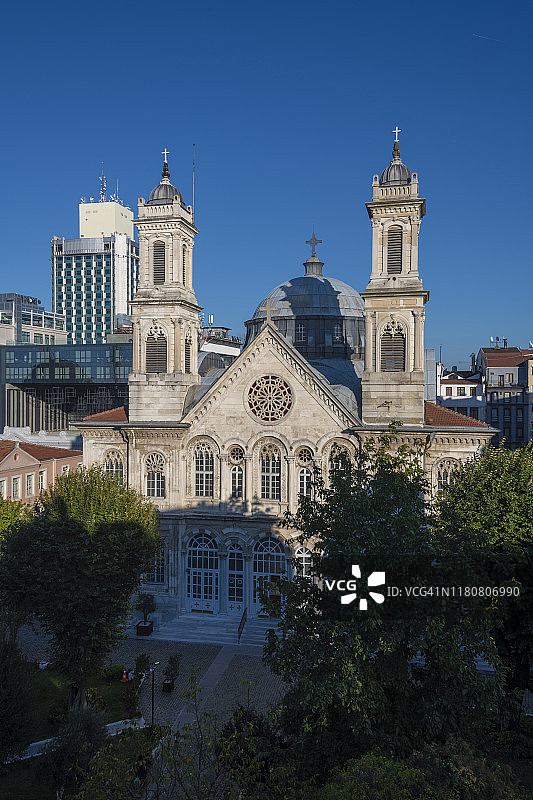 伊斯坦布尔圣三一教堂图片素材