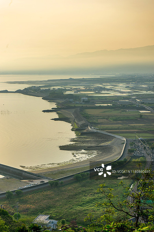 关川海堤图片素材