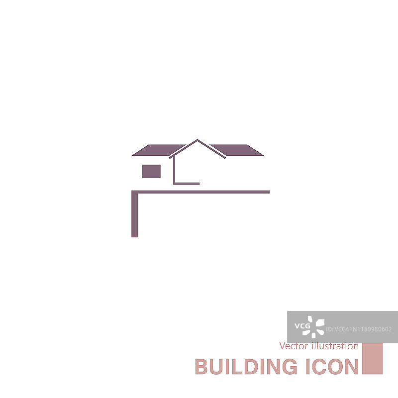 建筑图标矢量图图片素材