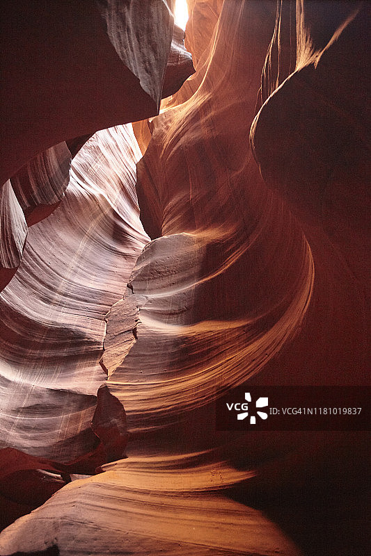 上羚羊峡谷图片素材