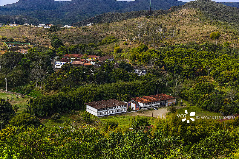 18世纪巴洛克式豪宅和联排别墅，位于马里亚纳历史名城图片素材