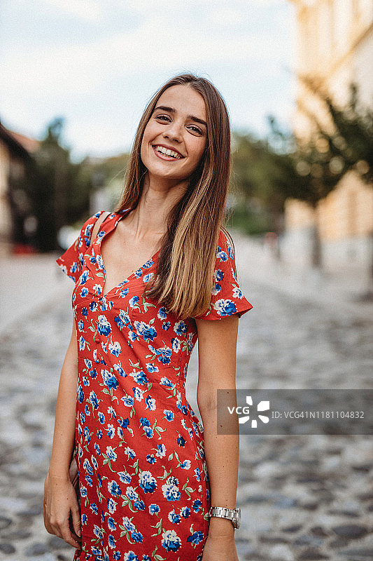 女人在户外图片素材