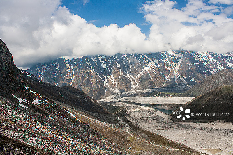 蓬卡湖远景图片素材