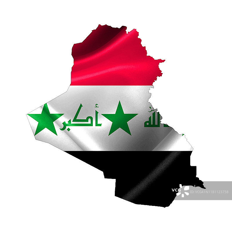 伊拉克地图图片素材