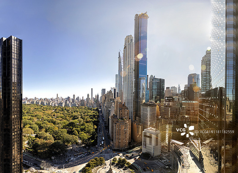 纽约中央公园59街图片素材