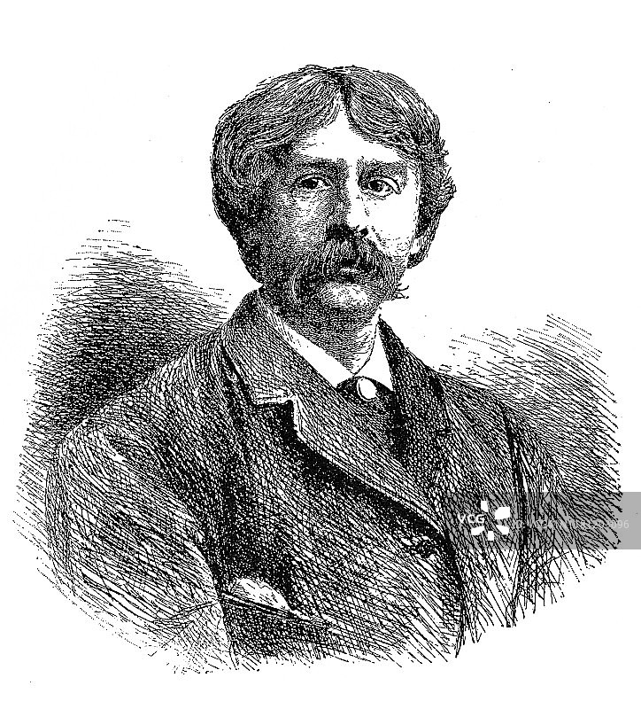 弗朗西斯·布雷特·哈特（美国短篇小说作家和诗人）图片素材