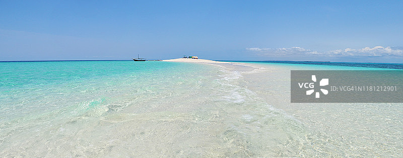沙洲天堂，桑给巴尔图片素材