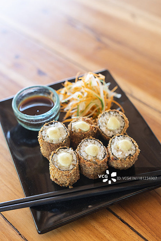 香脆寿司卷图片素材