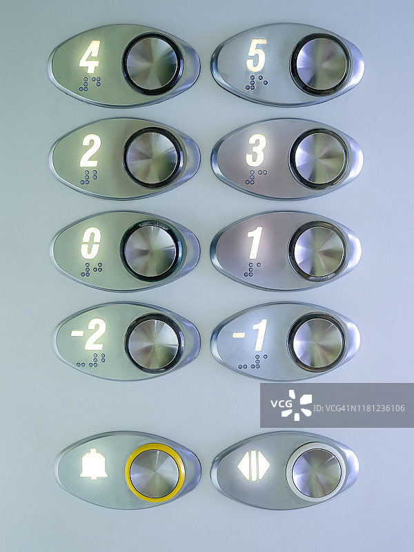 电梯按钮面板图片素材