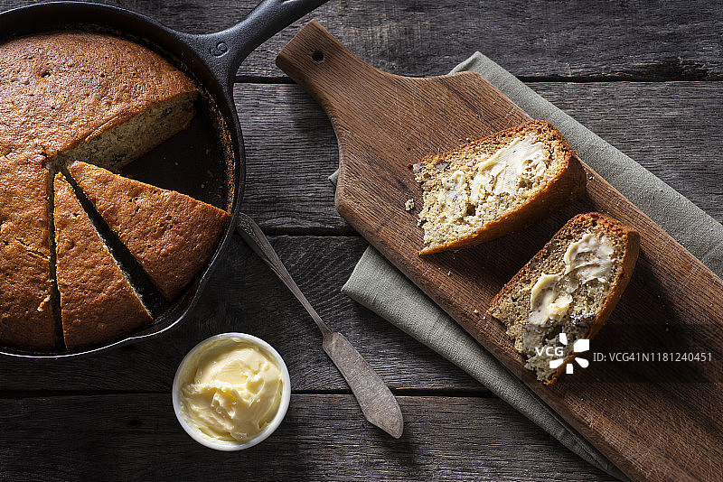 香蕉面包图片素材