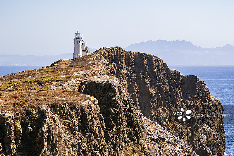 阿纳卡帕岛灯塔图片素材