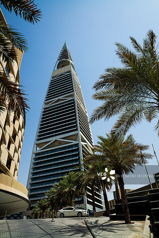 利雅得地标：法赛利亚塔图片素材