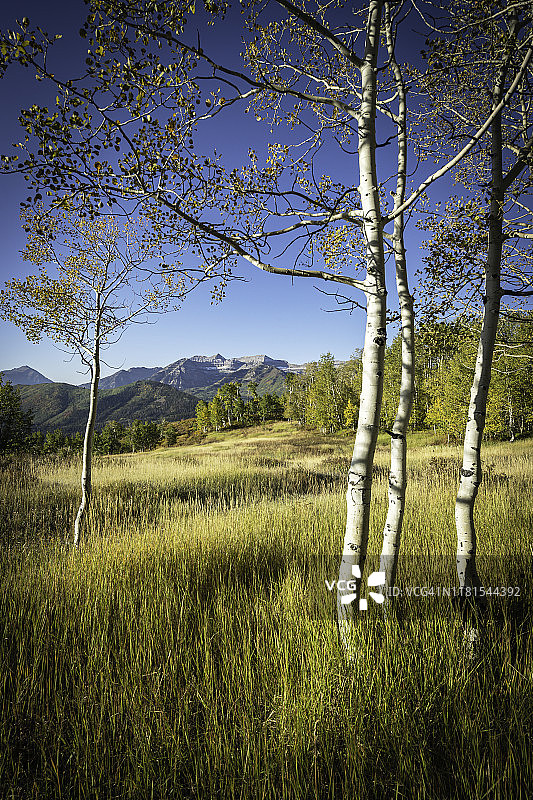 山区秋色图片素材