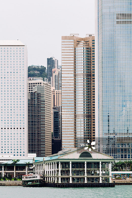 香港中环码头图片素材