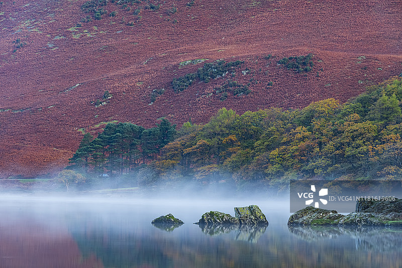 英国湖区秋景图片素材