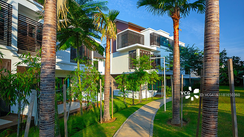 平房外景图片素材