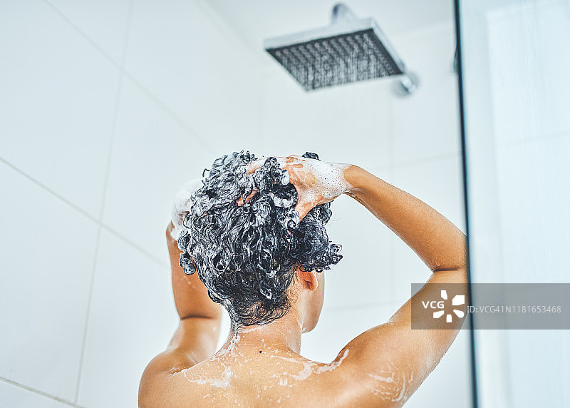 健康的头发是美丽的头发图片素材